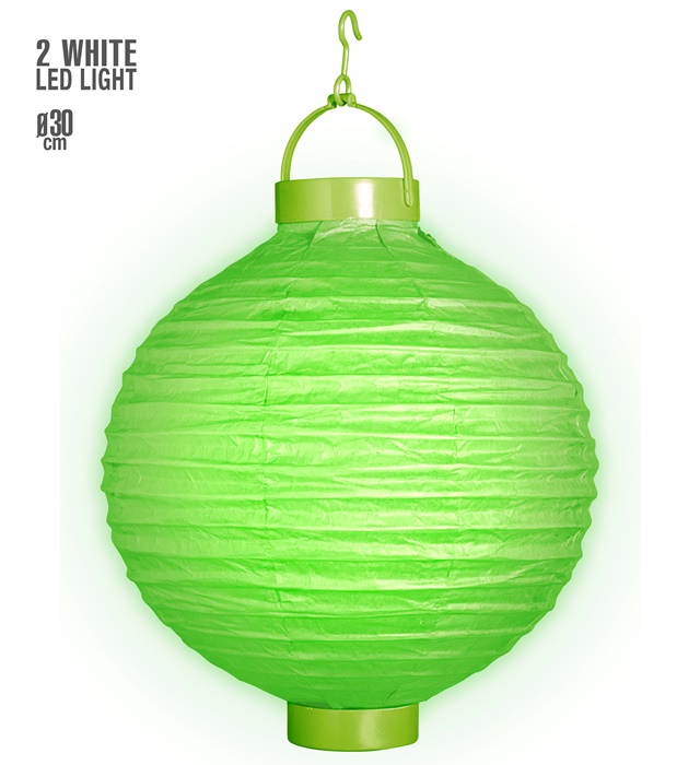 Lampion Luminos Verde