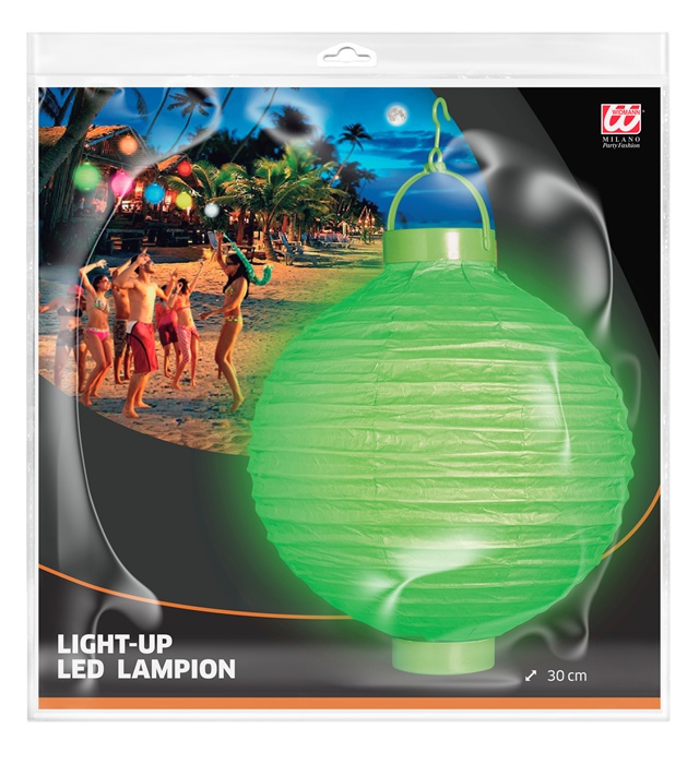 Lampion Luminos Verde