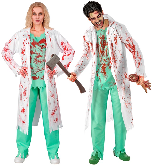 Costum Doctor Chirurg Zombie Adult