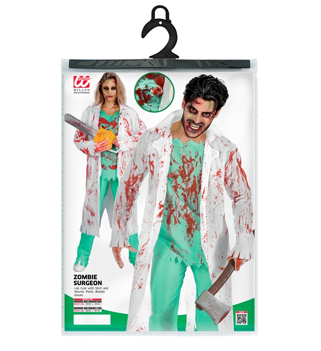 Costum Doctor Chirurg Zombie Adult