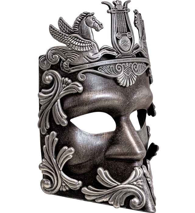 Mască Greek Silver