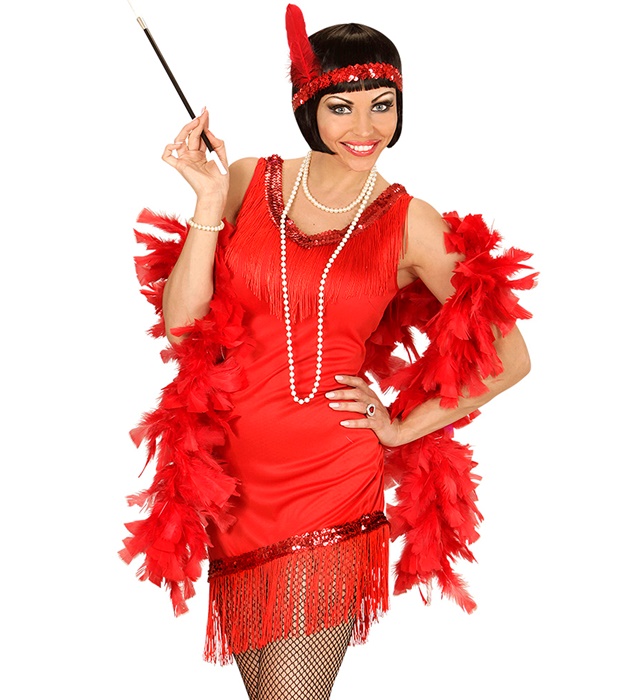 Costum Charleston Rosu