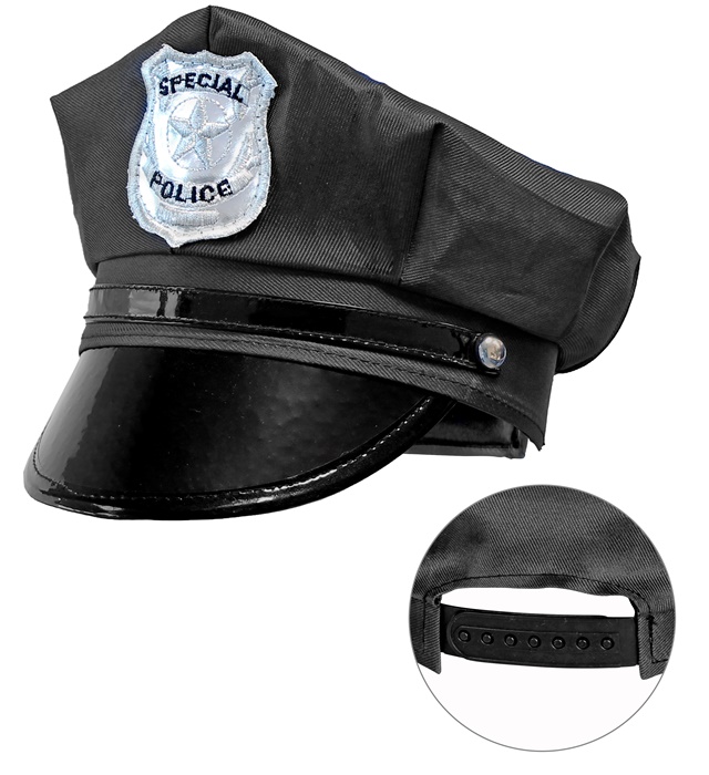 Sapca Politist Neagra