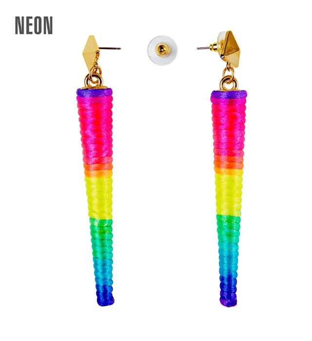 Cercei Multicolori Neon
