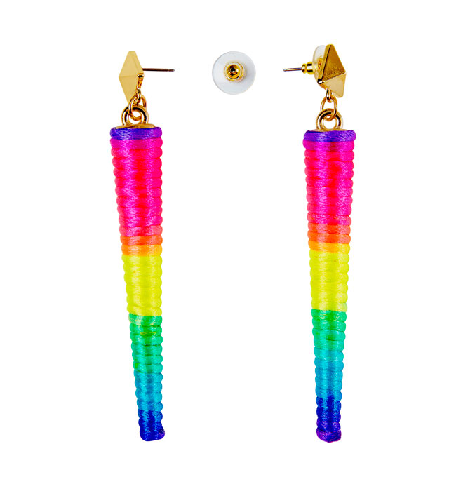 Cercei Multicolori Neon