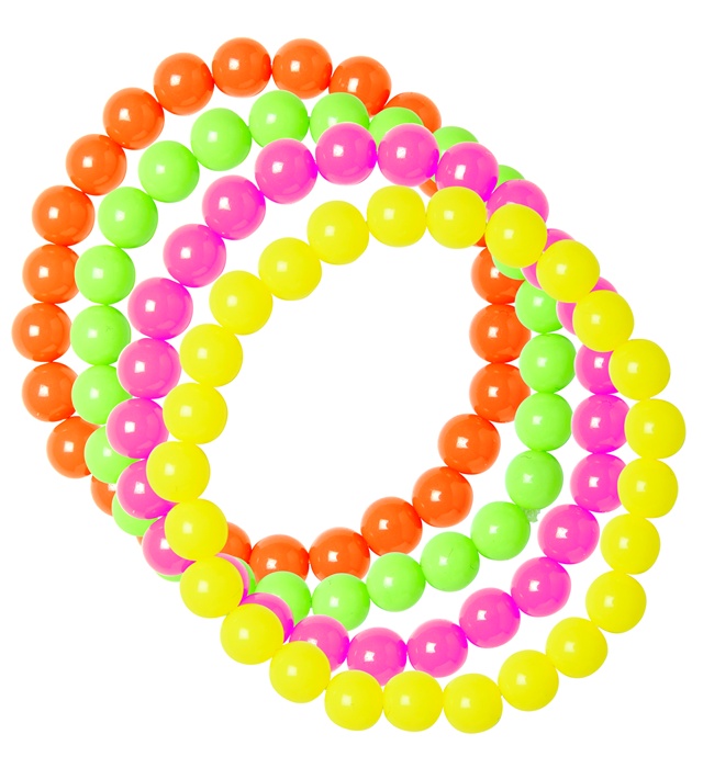 Set Brățări Disco Neon