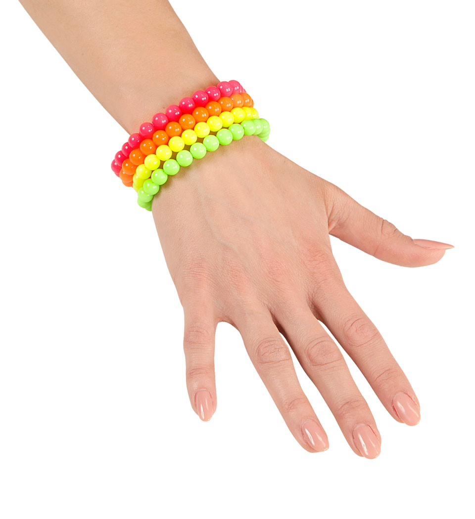 Set Brățări Disco Neon