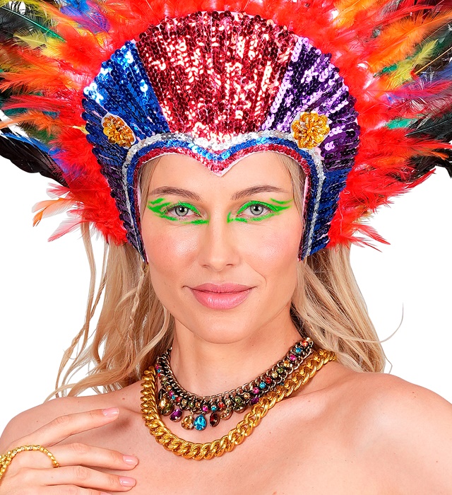 Colier Cu Pietre Multicolore