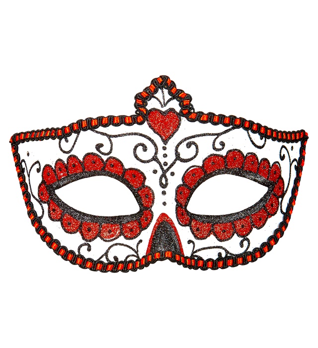 Masca Dia De Los Muertos Decorata