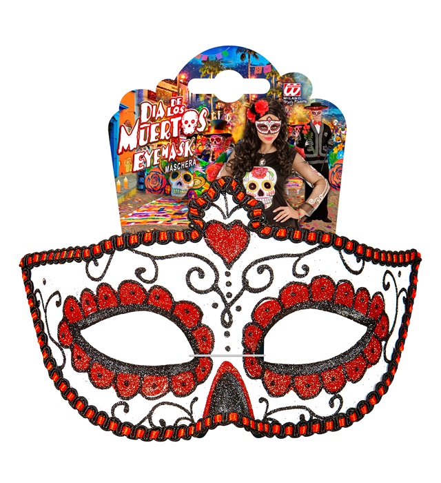 Masca Dia De Los Muertos Decorata