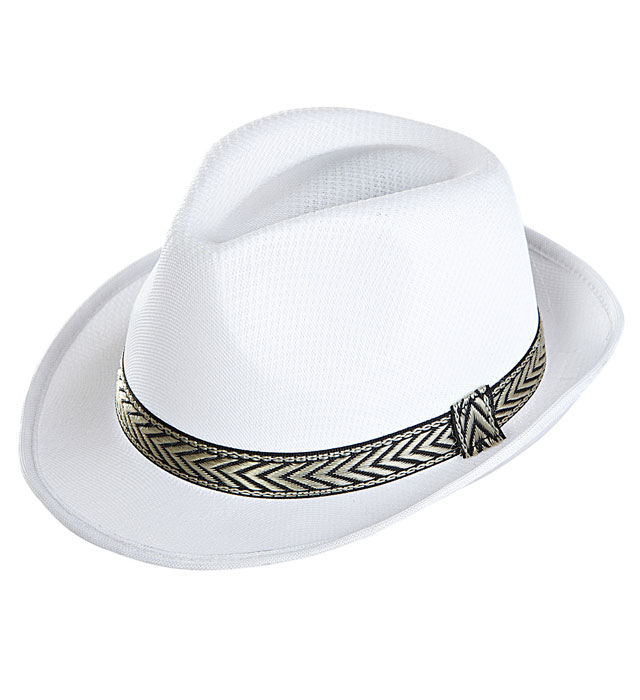 Palarie Fedora Alba