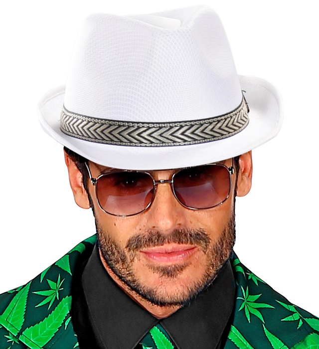 Palarie Fedora Alba