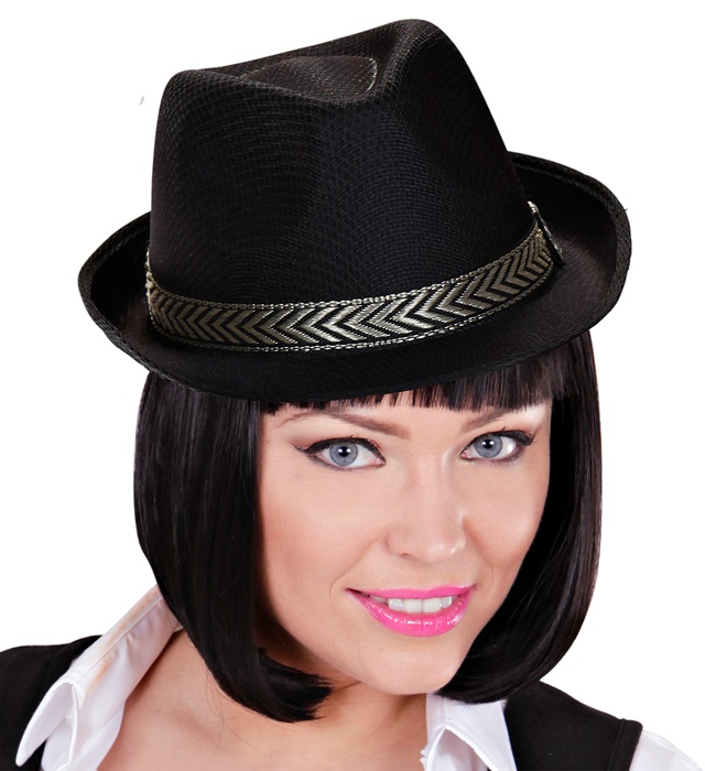 Palarie Fedora Neagra