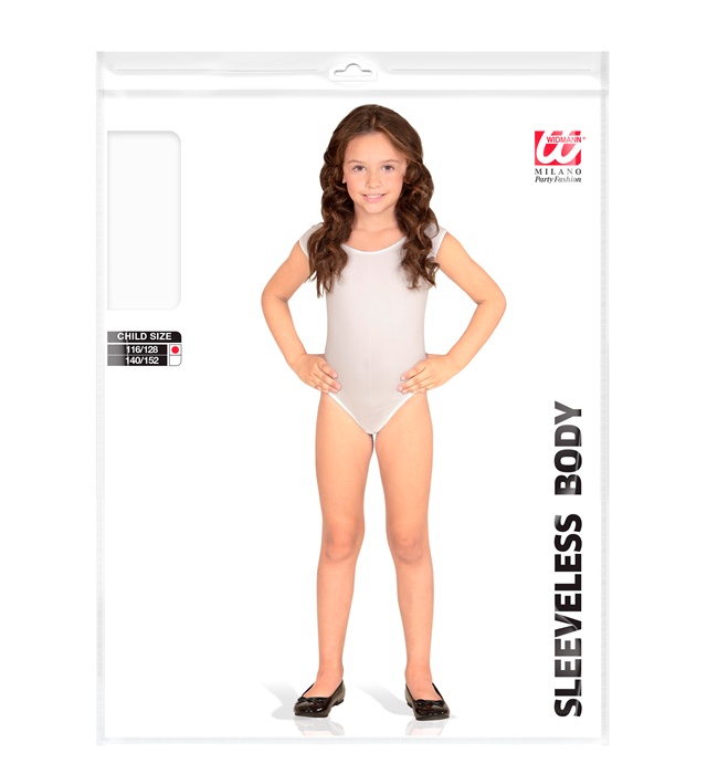 Costum Body Alb Copil