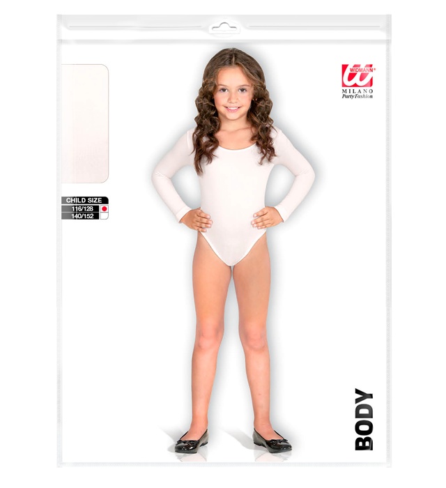 Costum Body Alb Copil
