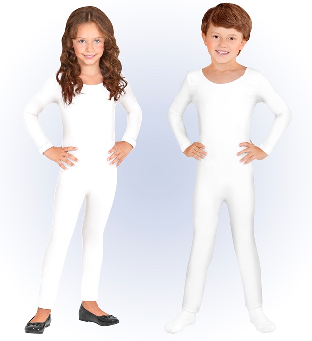 Costum Body Alb Copil