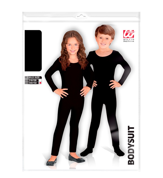 Costum Body Negru Copil