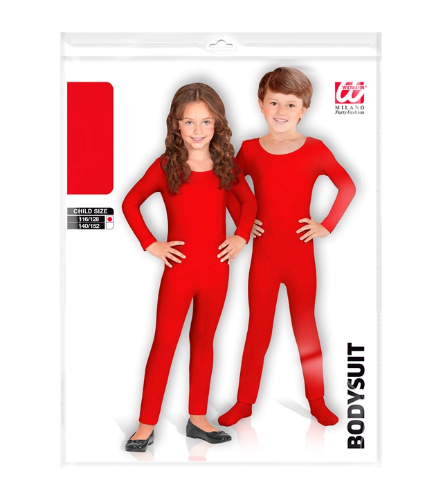 Costum Body Rosu Copil