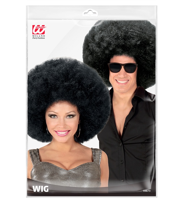 Peruca Afro Neagra