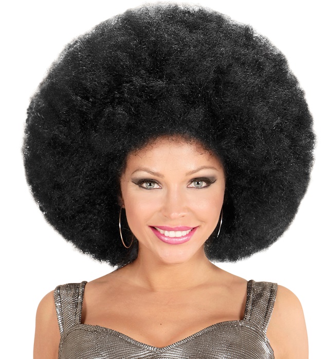 Peruca Afro Neagra