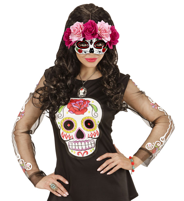 Masca Dia De Los Muertos Roz