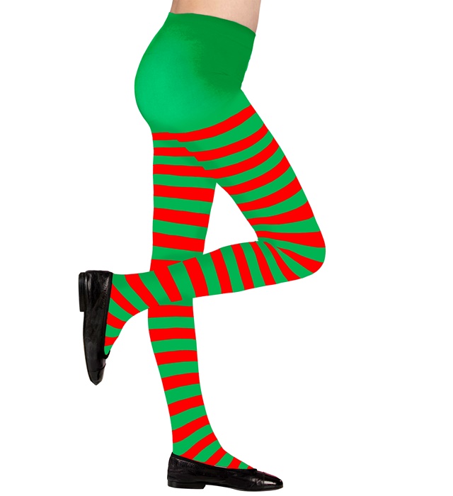 Ciorapi Dungi Verde/rosu