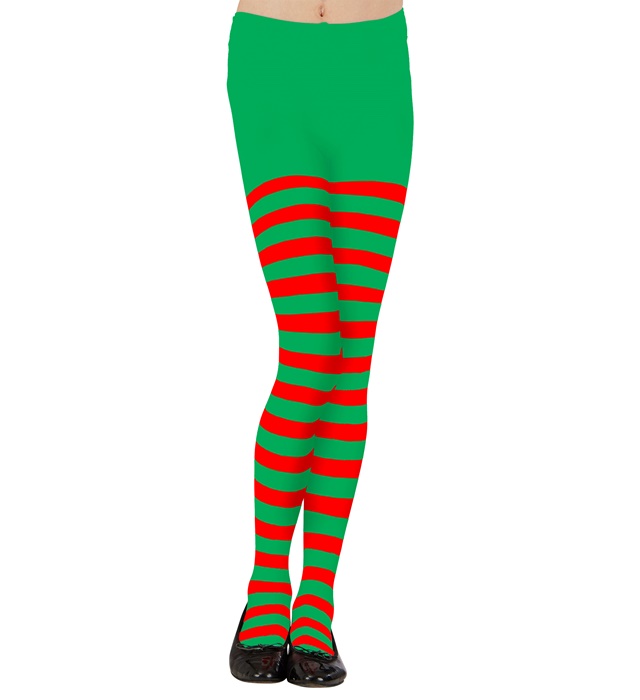 Ciorapi Dungi Verde/rosu