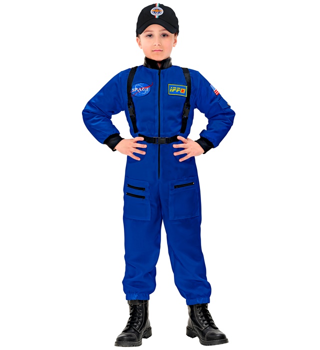 Costum Astronaut Copii Albastru