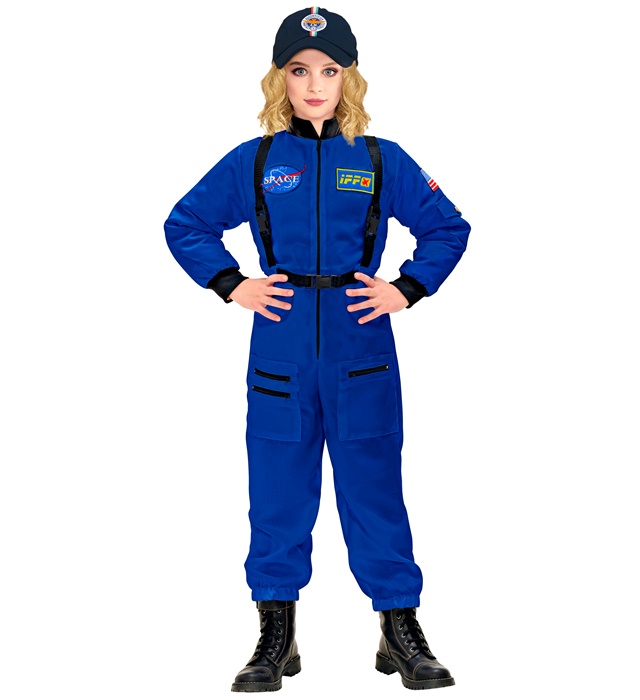 Costum Astronaut Copii Albastru
