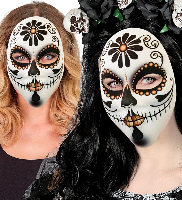 Masca Dia De Los Muertos Senora