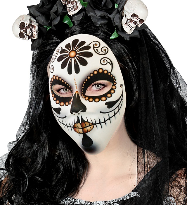 Masca Dia De Los Muertos Senora
