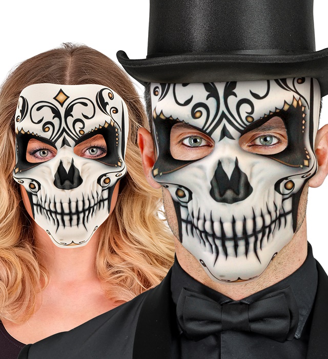 Masca Dia De Los Muertos Senor