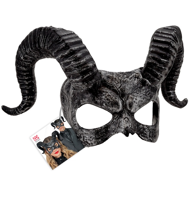Masca Coarne Gri