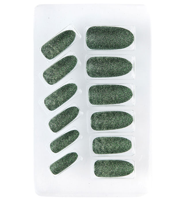 Unghii False Cu Adezov Verde