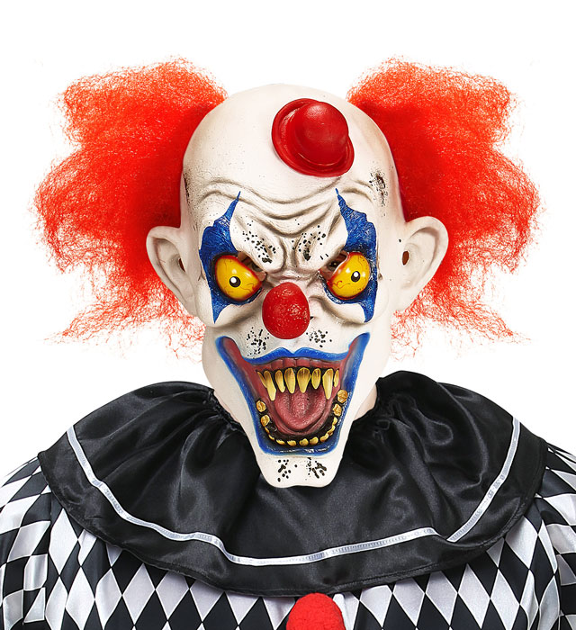 Masca Killer Clown Cu Peruca