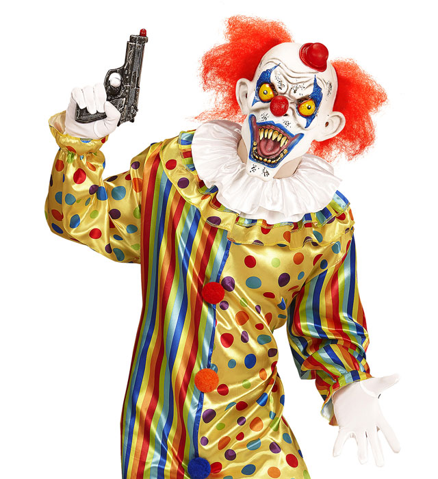 Masca Killer Clown Cu Peruca