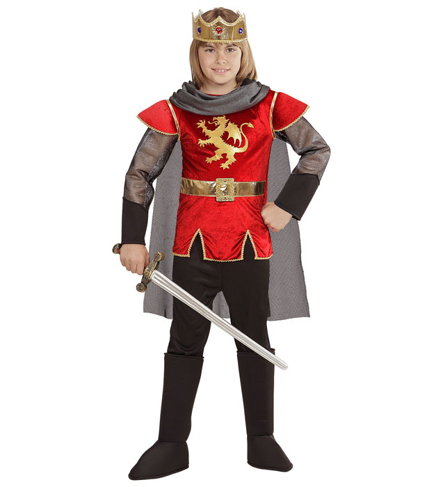 Costum Rege Arthur Rosu