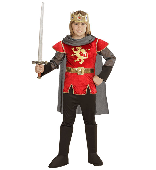 Costum Rege Arthur Rosu