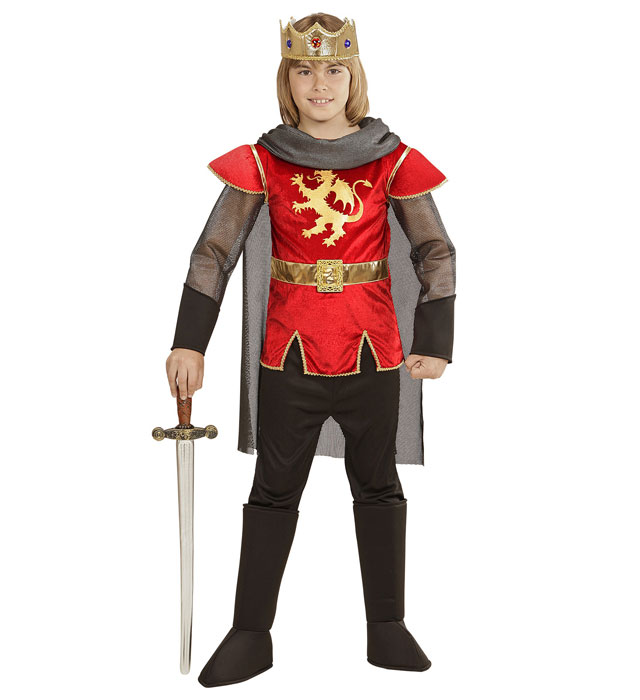 Costum Rege Arthur Rosu