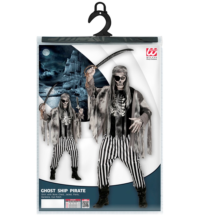 Costum Pirat Fantoma Halloween