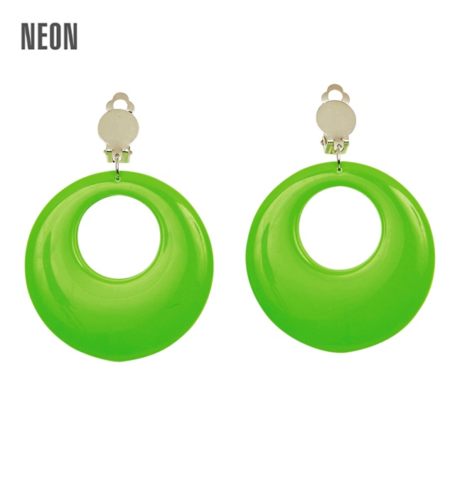 Cercei Verde Neon