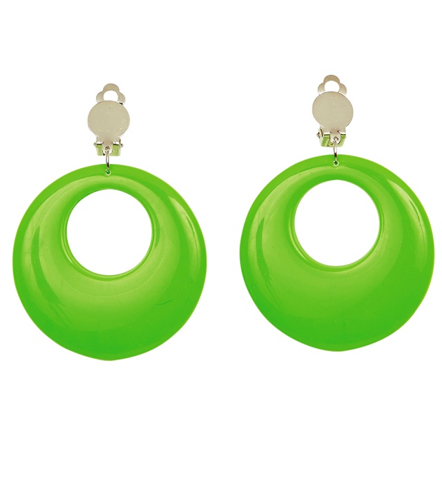 Cercei Verde Neon