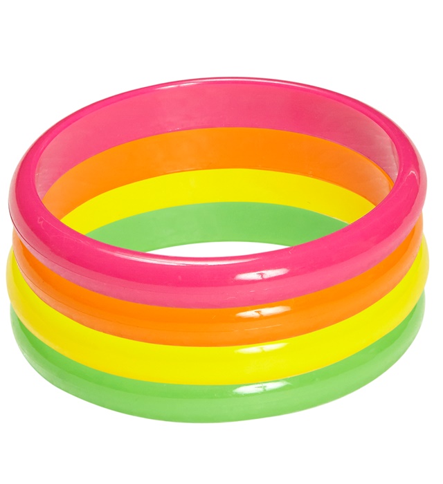 Set Bratari Multicolore Neon