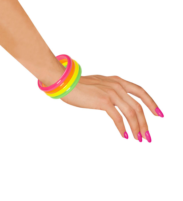 Set Bratari Multicolore Neon