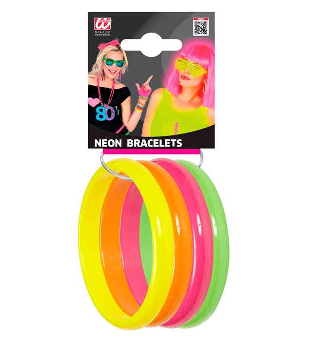 Set Bratari Multicolore Neon