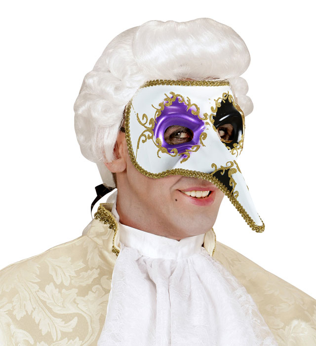 Mască Venetiana Nas Lung