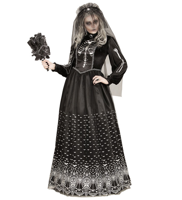 Costum Mireasa Schelet Adult
