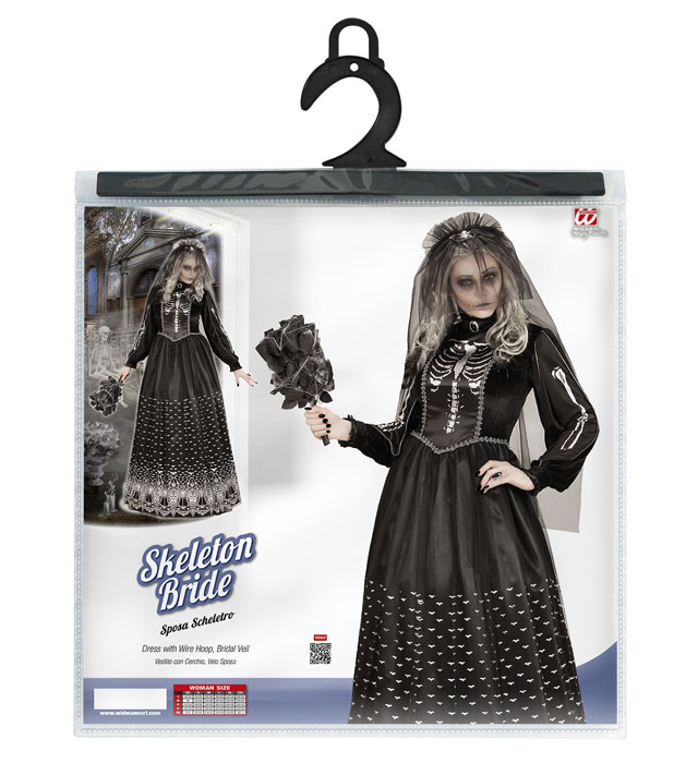 Costum Mireasa Schelet Adult