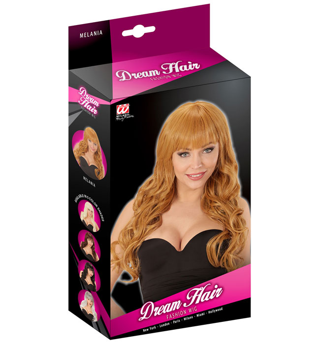Peruca Melania Ginger