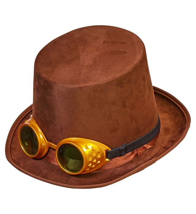 Pălărie Steampunk Ochelari
